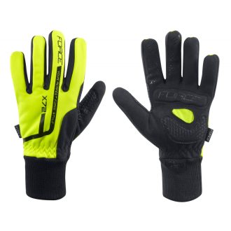 FORCE X72 téli kesztyű fluo S