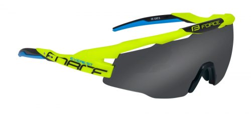 FORCE EVEREST sportszemüveg fluo, fekete laser lencse