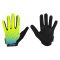 FORCE ANGLE MTB kerékpáros kesztyű fluo-kék S