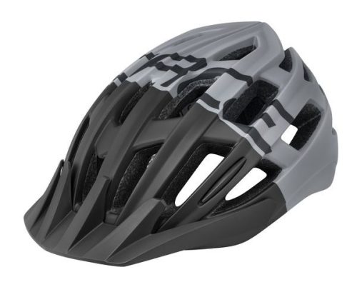 FORCE CORELLA MTB kerékpáros sisak fekete-szürke L-XL (57-61)