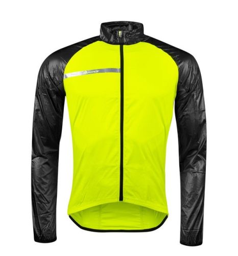 FORCE WINDPRO széldzseki fluo-fekete L