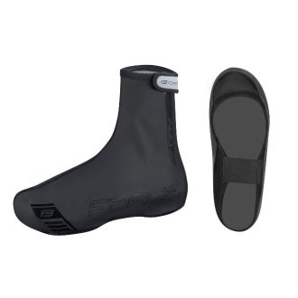 FORCE PU DRY MTB kamásli fekete L (42-44)