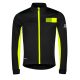 FORCE FROST softshell kerékpáros dzseki fekete-fluo XL