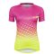 FORCE MTB ANGLE kerékpáros mez női rózsaszín-fluo L