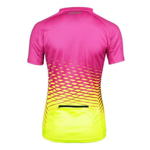 FORCE MTB ANGLE kerékpáros mez női rózsaszín-fluo L