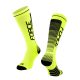 FORCE COMPRESS kompressziós zokni fluo-fekete L-XL (42-47)