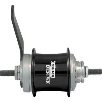   Sturmey Archer S2C DuoMatic KickShift kontrás agyváltó [fekete, 36]