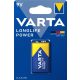 Varta Longlife Power 9V elem