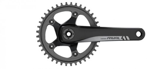 Sram Rival 1 integrált országúti hajtómű középcsapágy nélkül [fekete, 42, 172.5 mm]