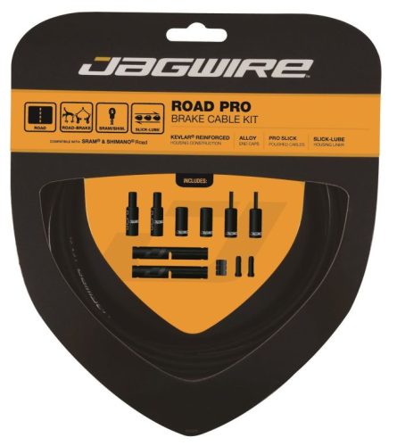 Jagwire Road Pro fék bowdenszett [fekete]