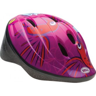   Bell Bellino gyermek kerékpáros sisak [lila madaras, 48-52 cm (XS)]
