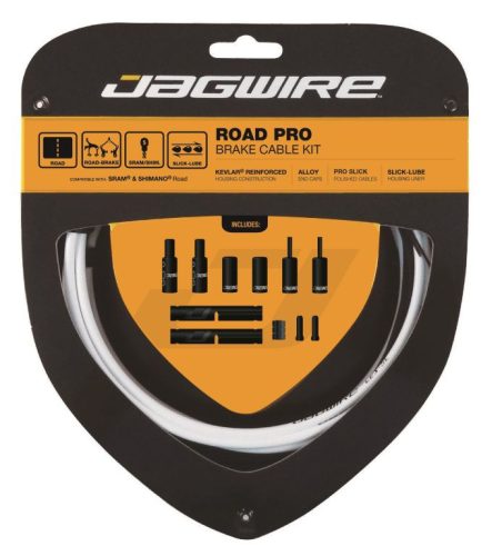 Jagwire Road Pro fék bowdenszett [fehér]