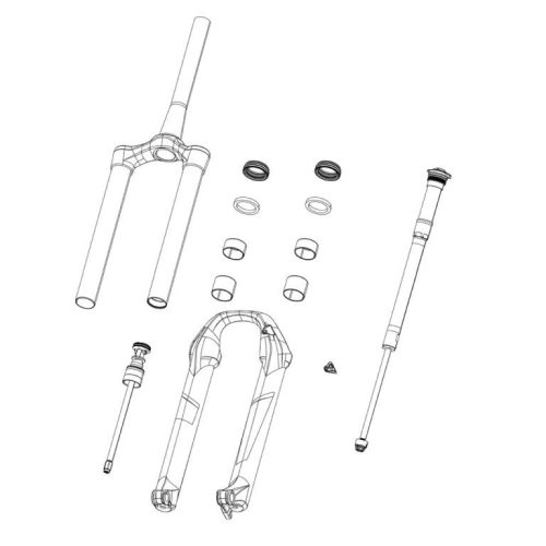 Rock Shox Bluto / RS-1 / Sid B1 (2017+) szimmering teleszkópos villához 32mm