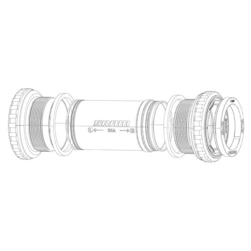 Truvativ hézagoló szerszám középcsapágyhoz alu 33/40mm