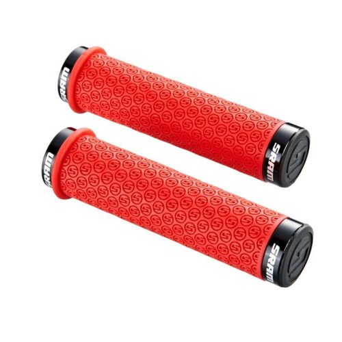 Sram szilikon normál kormánymarkolat 139mm [piros]