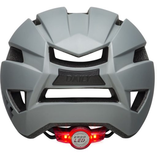 Bell Daily LED kerékpáros sisak [matt szürke / fekete, M/L (54-61cm)]