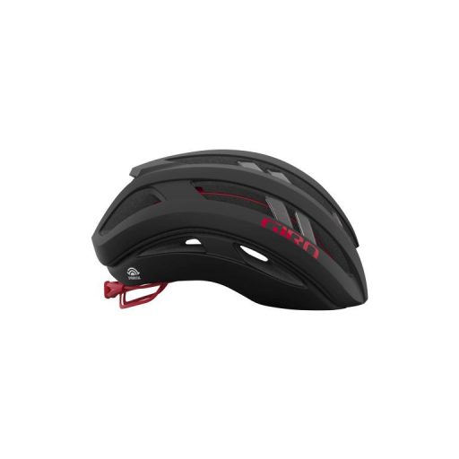Giro Aries Spherical kerékpáros sisak [matt carbon / piros, M (55-59 cm)]