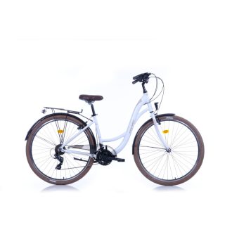   Corelli Glowie 28 könnyűvázas női trekking kerékpár 48 cm Fehér
