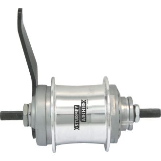   Sturmey Archer S2C DuoMatic KickShift kontrás agyváltó [ezüst, 32]