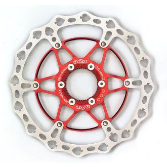   a2Z Teppan Yaki SPV CenterLock féktárcsa [piros pikk, 160 mm]