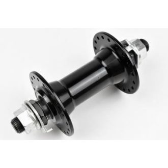 Agy E, alu BMX fekete 36Ly, tengely M14