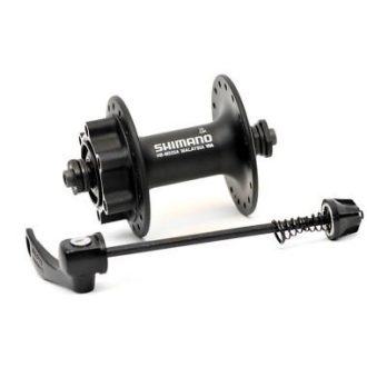Első agy alu Shimano Deore 32ly fekete 6cs, tárcs