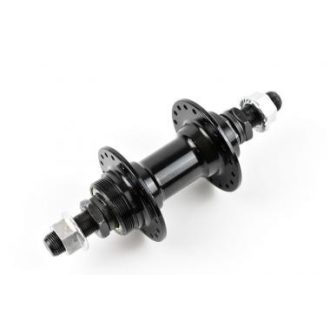 Agy H, alu BMX fekete 36Ly, tengely M14