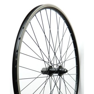 Kerék hátsó 26" QR CAS. fekete