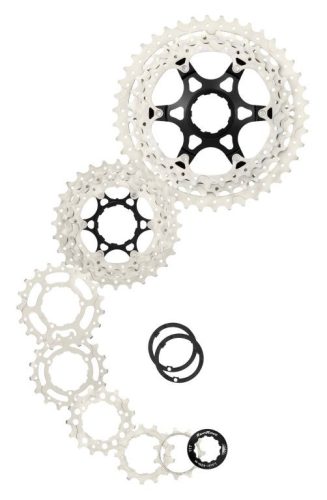 Sunrace CSMS8 AZ 11 sebességes fogaskeréksor [ezüst-fekete, 11-46]