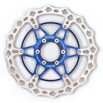   a2Z Teppan Yaki SPV CenterLock féktárcsa [kék pikk, 160 mm]