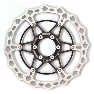   a2Z Teppan Yaki SPV CenterLock féktárcsa [fekete pikk, 160 mm]