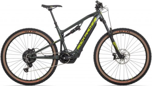 Rock Machine Blizzard INT2 e50-29 elektromos MTB kerékpár [17", matt khaki-sárga-szürke]