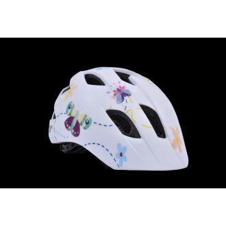   Safety Labs Fiona Light gyermek kerékpáros sisak [fehér pillangós, 48-53 cm (S)]