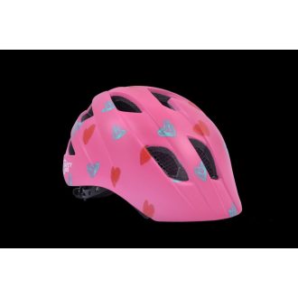   Safety Labs Fiona Light gyermek kerékpáros sisak [rózsaszín szivecskés, 48-53 cm (S)]