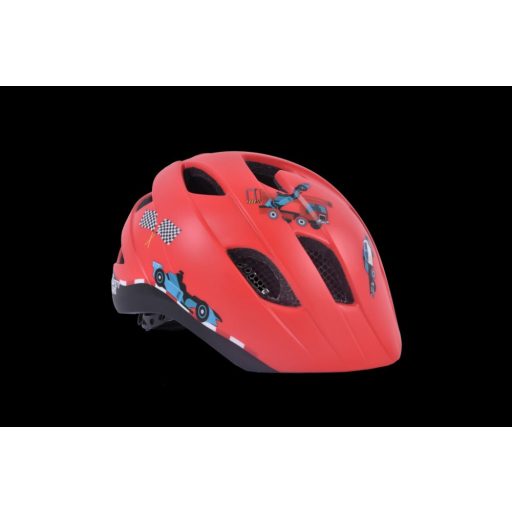 Safety Labs Dino Light gyermek kerékpáros sisak [piros, 48-53 cm (S)]