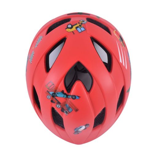 Safety Labs Dino Light gyermek kerékpáros sisak [piros, 48-53 cm (S)]