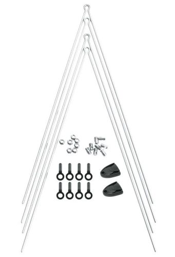 SKS-Germany Chromoplastics/Longboard sárvédőrögzítő pálca szett