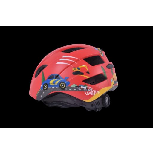 Safety Labs Reno Light gyermek kerékpáros sisak [piros, 48-53 cm (S)]
