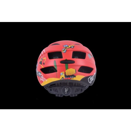 Safety Labs Reno Light gyermek kerékpáros sisak [piros, 48-53 cm (S)]
