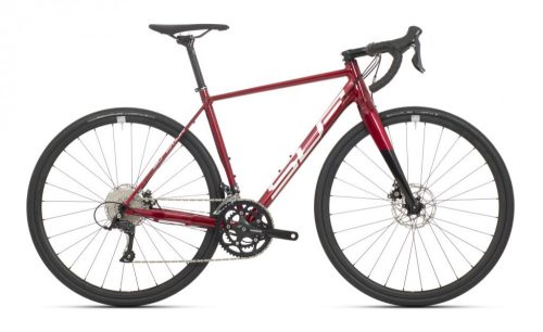 Superior X-ROAD Comp gravel kerékpár [54 cm (M), fényes sötétpiros/króm/fekete]