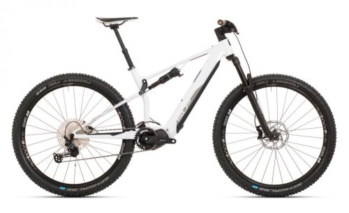 Superior eXF 9039 elektromos MTB kerékpár [19" (L), fényes fehér/króm ezüst]