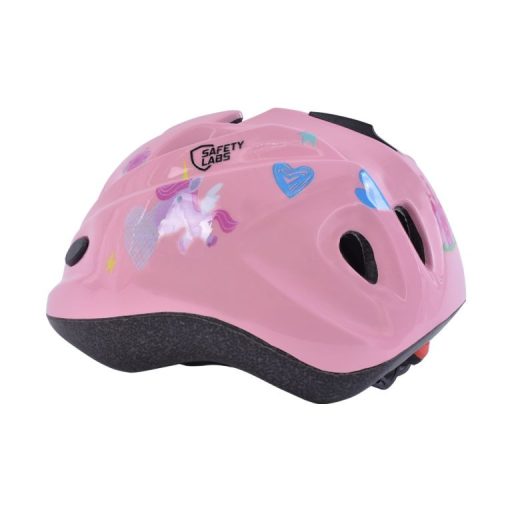 Safety Labs Jasmine gyermek kerékpáros sisak [halvány rózsaszín, 48-56 cm (S)]