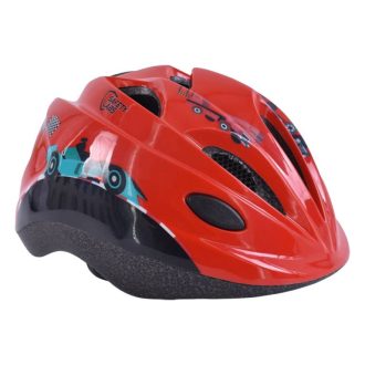   Safety Labs Reno gyermek kerékpáros sisak [piros, 48-53 cm (S)]