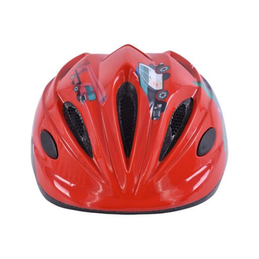 Safety Labs Reno gyermek kerékpáros sisak [piros, 48-53 cm (S)]