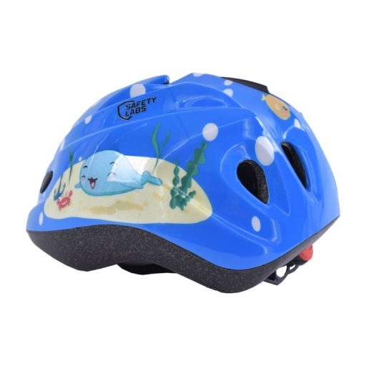Safety Labs Reno gyermek kerékpáros sisak [kék, 48-53 cm (S)]