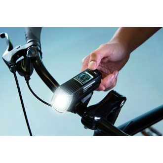   Trelock LS760 I-GO Vision + LS740 Vector Signal akkumulátoros első+hátsó lámpa