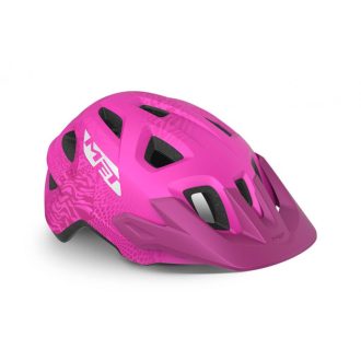   MET Eldar gyermek kerékpáros sisak [matt pink, 52-57 cm (Uni)]
