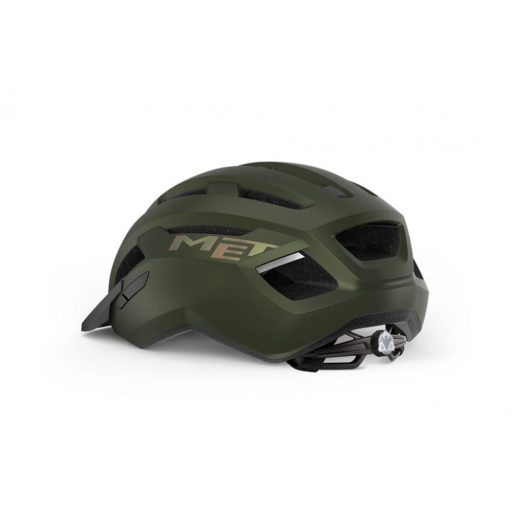 MET Allroad kerékpáros sisak [matt oliva-iridescent, 52-56 cm (S)]