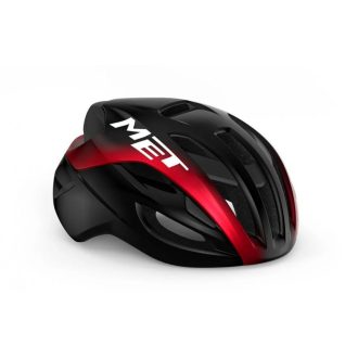   MET Rivale Mips kerékpáros sisak [fényes fekete-metál piros, 58-61 cm (L)]