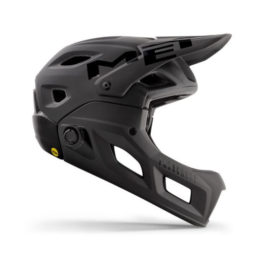 MET Parachute MCR MIPS fullface kerékpáros sisak [matt fekete-fényes fekete, 58-61 cm (L)]